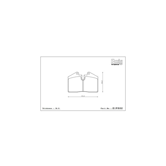 Endless CC-RG Brake Pads - EIP002