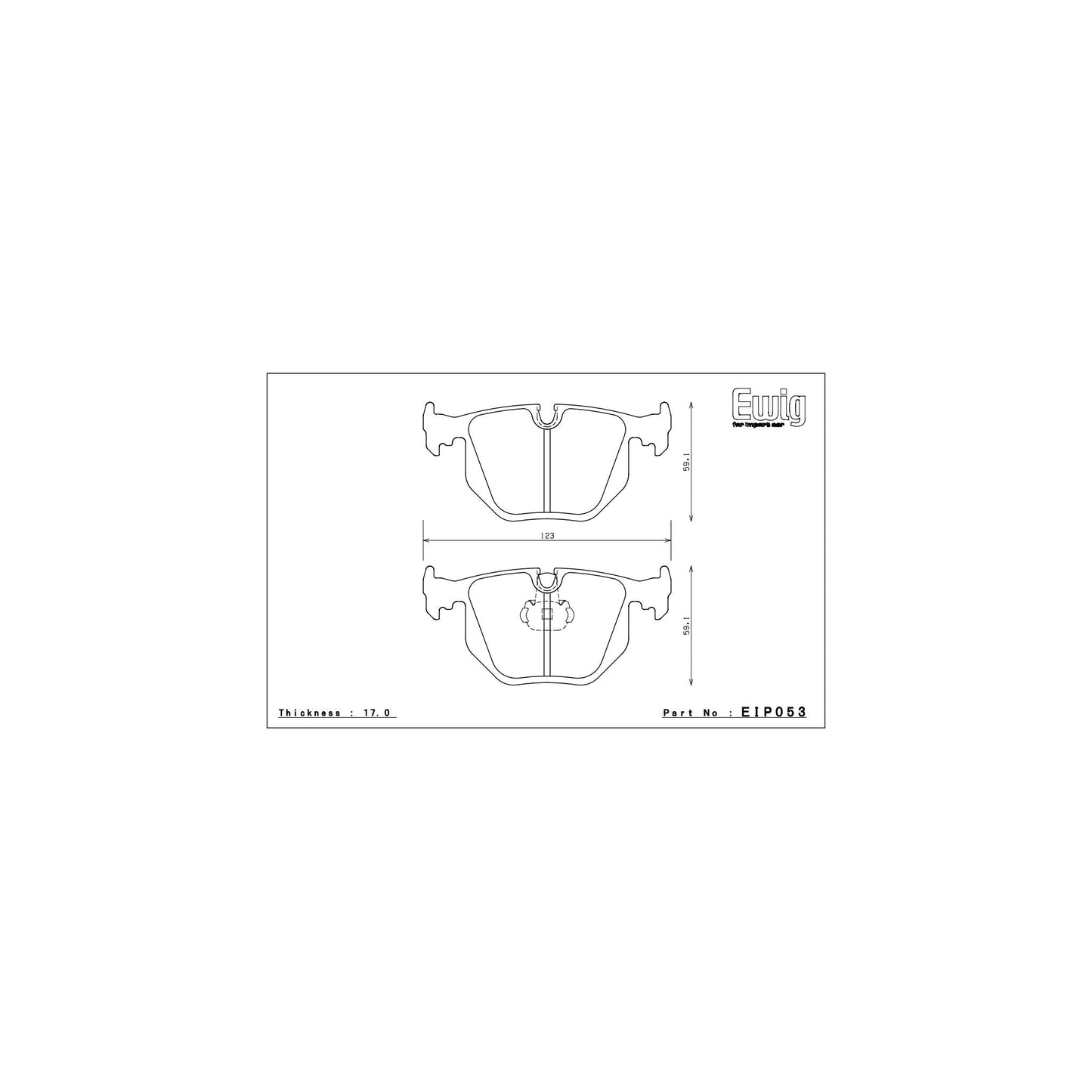 Endless CC-RG Brake Pads - EIP053