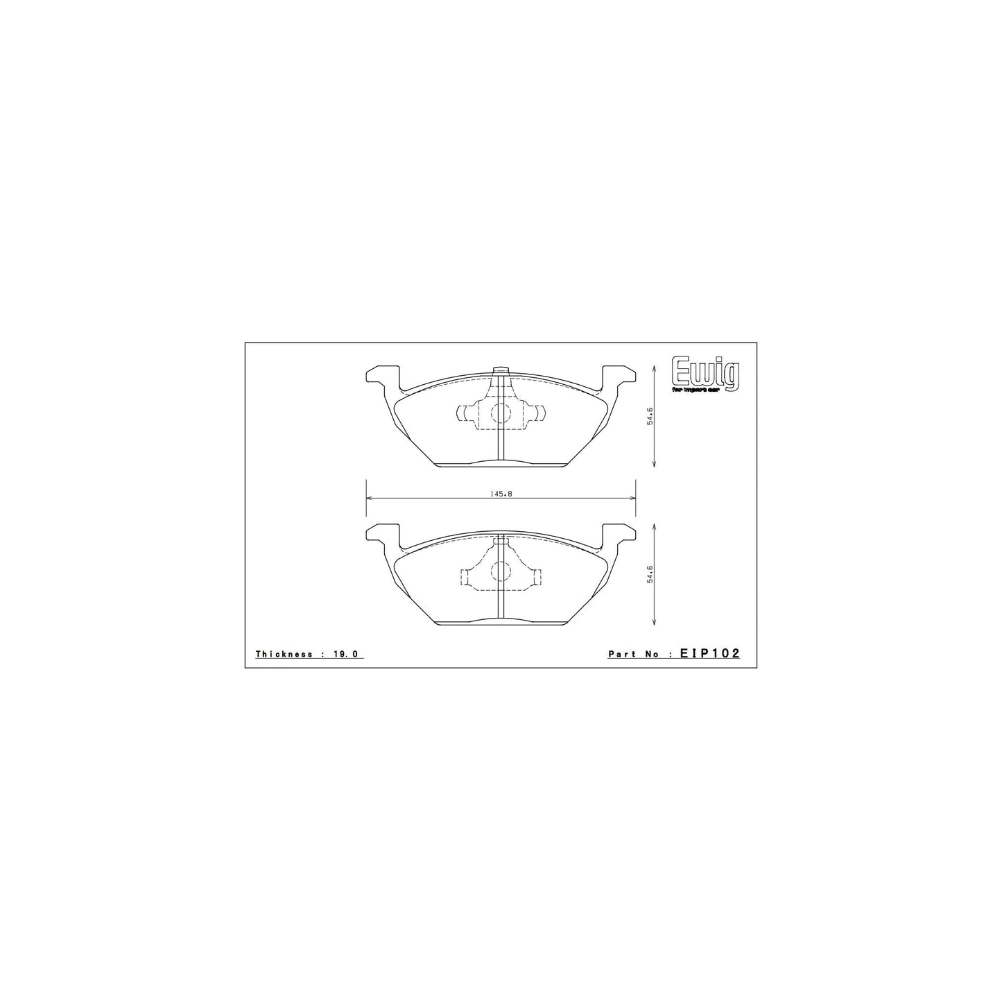 Endless CC-RG Brake Pads - EIP102