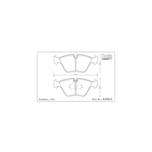 Endless CC-RG Brake Pads - EIP017