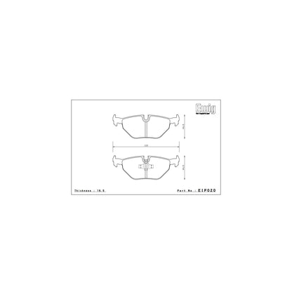 Endless CC-RG Brake Pads - EIP020