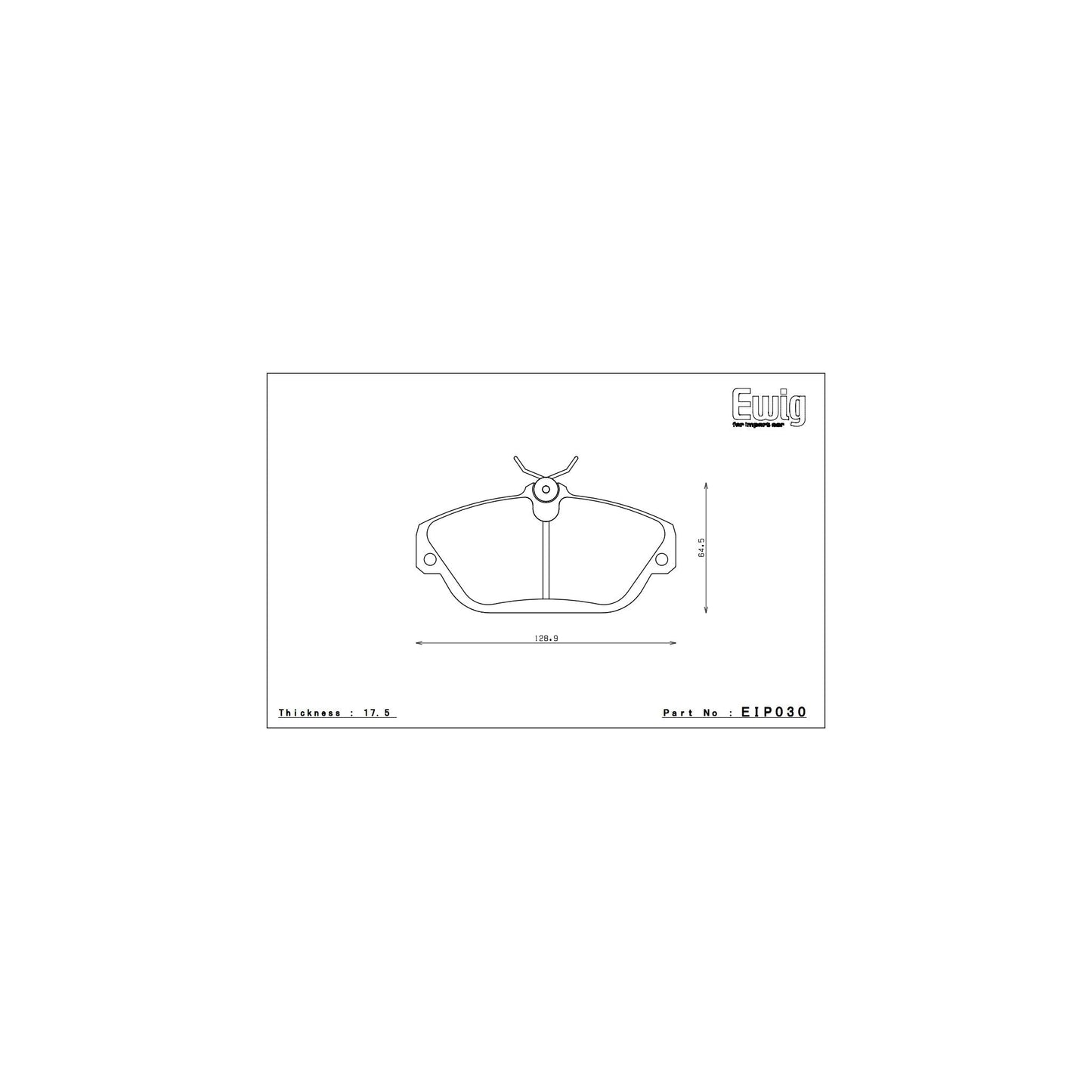 Endless MA45B Brake Pads - EIP030