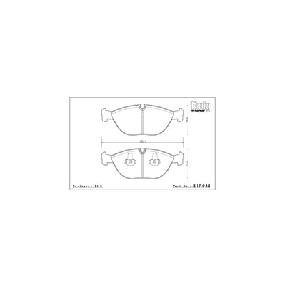 Endless CC-RG Brake Pads - EIP042