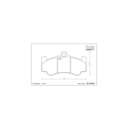 Endless MA45B Brake Pads - EIP082