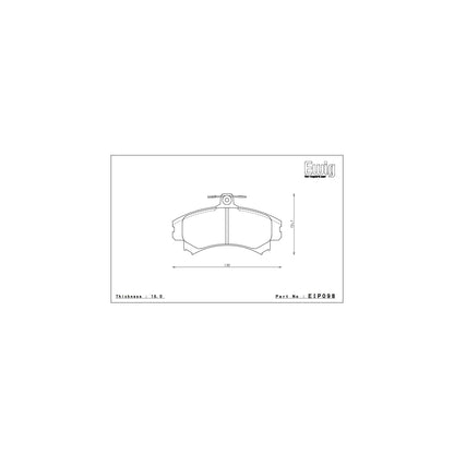 Endless ME20 Brake Pads - EIP098