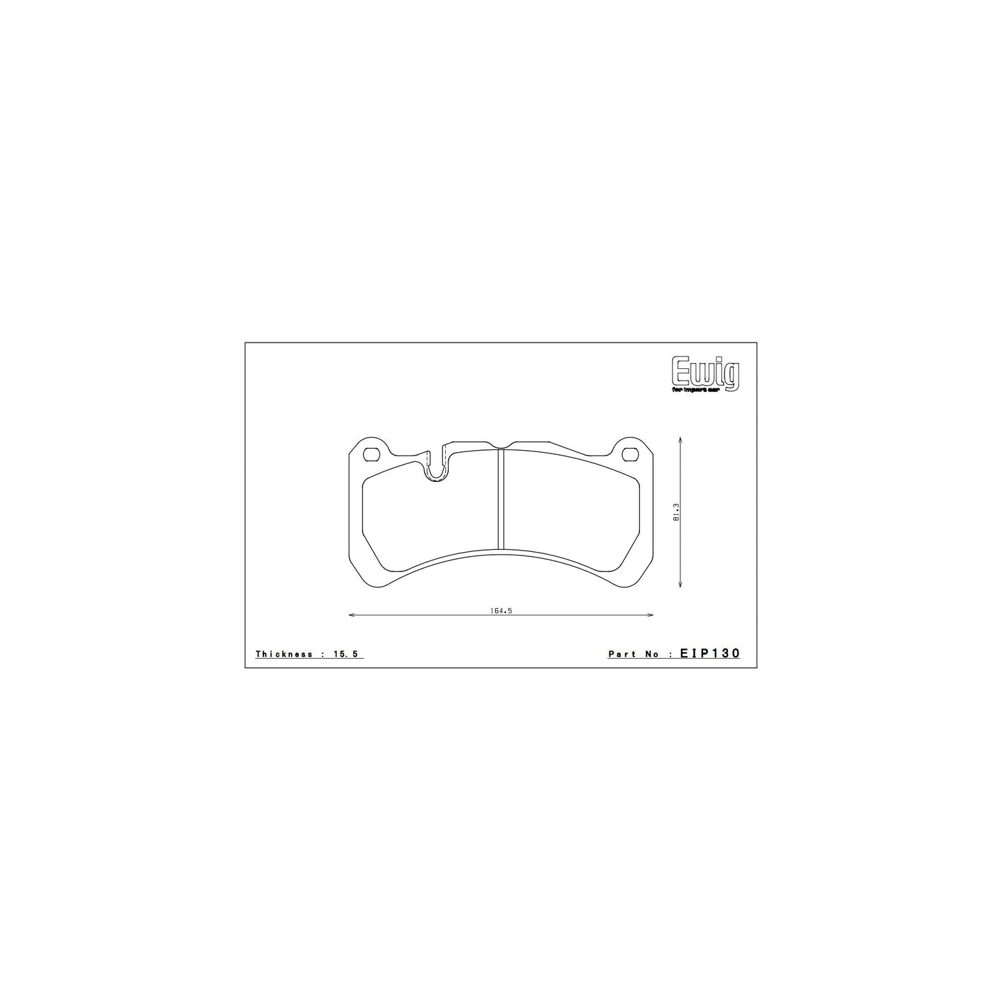 Endless MA45B Brake Pads - EIP130