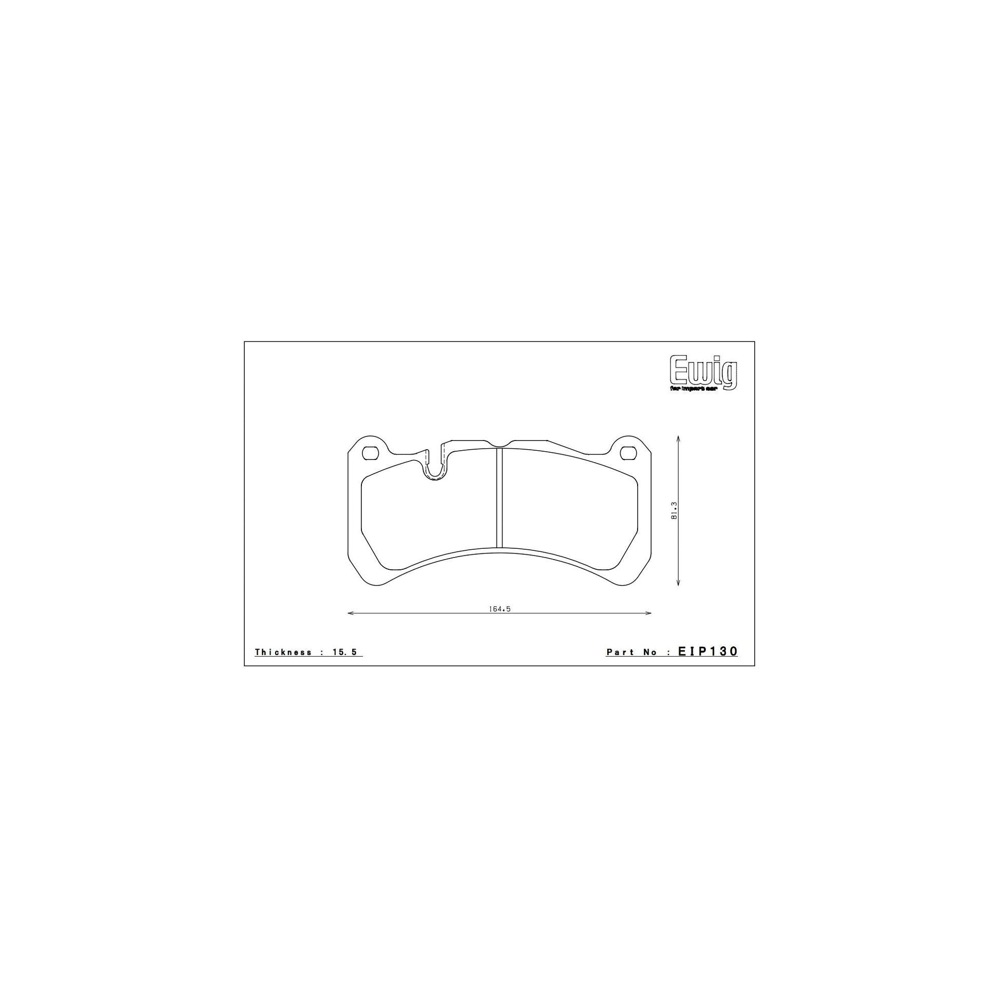 Endless MA45B Brake Pads - EIP130