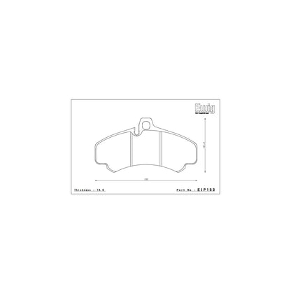 Endless MA45B Brake Pads - EIP153