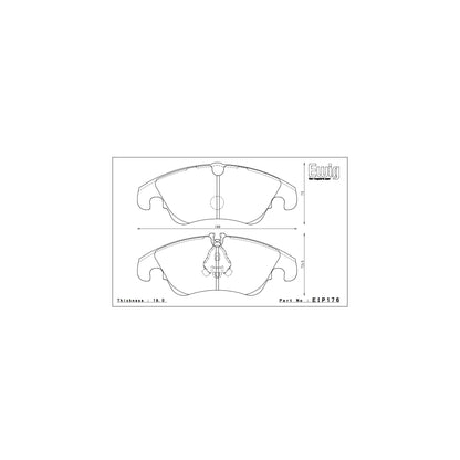 Endless CC-RG Brake Pads - EIP176