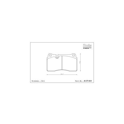 Endless CC-RG Brake Pads - EIP184