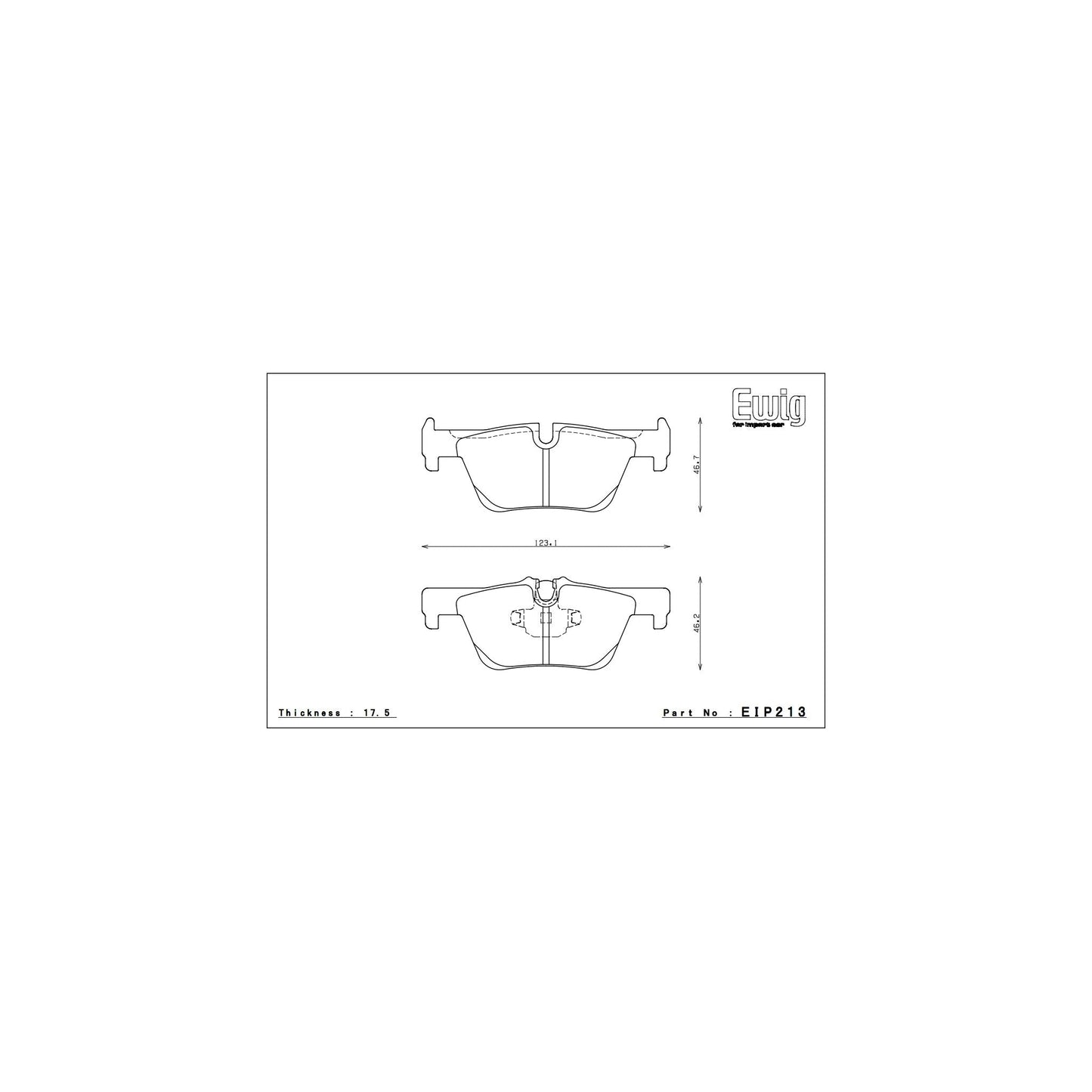 Endless ME20 Brake Pads - EIP213