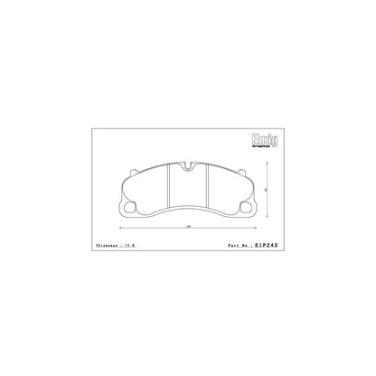 Endless CC-RG Brake Pads - EIP240