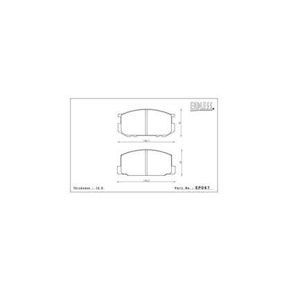 Endless CC-RG Brake Pads - EP067