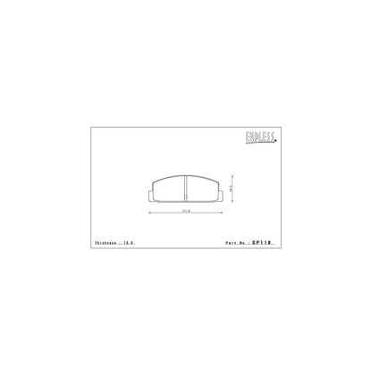 Endless MA45B Brake Pads - EP118