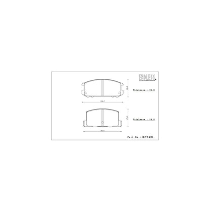 Endless CC-RG Brake Pads - EP129