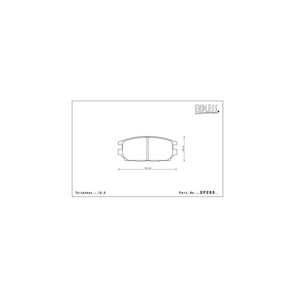 Endless CC-RG Brake Pads - EP265
