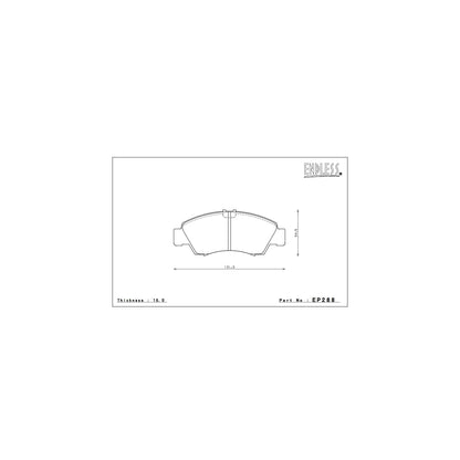 Endless CC-RG Brake Pads - EP288