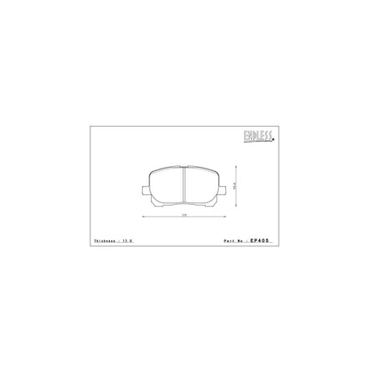Endless CC-RG Brake Pads - EP405