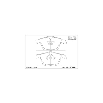 Endless CC-RG Brake Pads - EP455